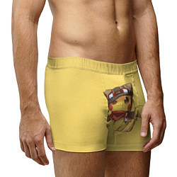 Трусы-боксеры мужские Pikachu, цвет: 3D-принт — фото 2