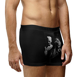 Трусы-боксеры мужские Die Antwoord: Black, цвет: 3D-принт — фото 2