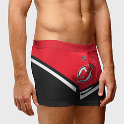 Трусы-боксеры мужские NHL: New Jersey Devils, цвет: 3D-принт — фото 2