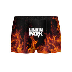 Трусы-боксеры мужские Linkin Park: Hell Flame, цвет: 3D-принт