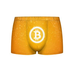 Мужские трусы Bitcoin Orange