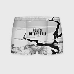 Трусы-боксеры мужские Poets of the Fall, цвет: 3D-принт