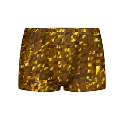Трусы-боксеры мужские Золотые кубики, цвет: 3D-принт