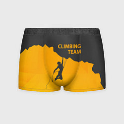 Трусы-боксеры мужские Climbing Team, цвет: 3D-принт