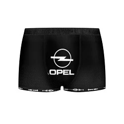 Трусы-боксеры мужские Opel: Black Abstract, цвет: 3D-принт