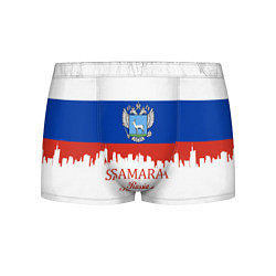 Трусы-боксеры мужские Samara: Russia, цвет: 3D-принт