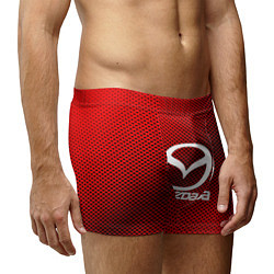Трусы-боксеры мужские Mazda: Red Carbon, цвет: 3D-принт — фото 2