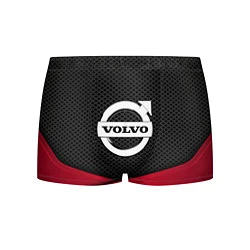 Трусы-боксеры мужские Volvo: Grey Carbon, цвет: 3D-принт