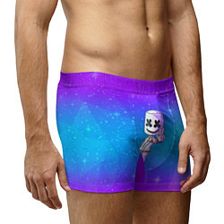 Трусы-боксеры мужские Marshmello: Spaceman, цвет: 3D-принт — фото 2
