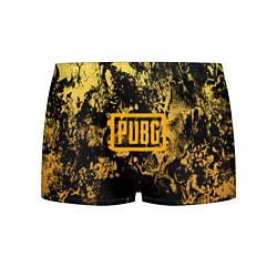 Трусы-боксеры мужские PUBG: Yellow Marble, цвет: 3D-принт