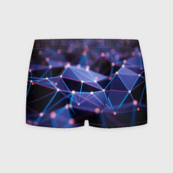 Мужские трусы Абстрактные линии и свечение