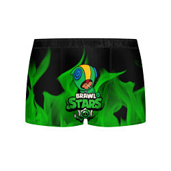 Трусы-боксеры мужские BRAWL STARS LEON, цвет: 3D-принт