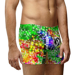Трусы-боксеры мужские Billie eilish, цвет: 3D-принт — фото 2