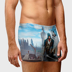 Трусы-боксеры мужские Assasin's creed, цвет: 3D-принт — фото 2
