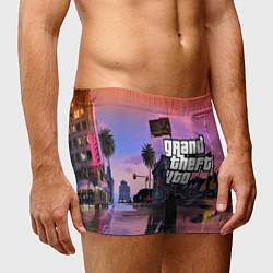 Трусы-боксеры мужские GTA VI, цвет: 3D-принт — фото 2
