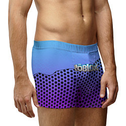 Трусы-боксеры мужские Roblox Gradient Pattern, цвет: 3D-принт — фото 2