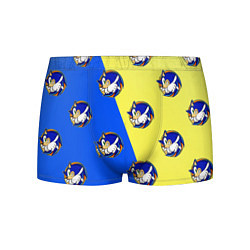 Трусы-боксеры мужские Sonic - Соник, цвет: 3D-принт