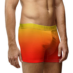 Трусы-боксеры мужские Оранж, цвет: 3D-принт — фото 2