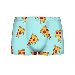 Трусы-боксеры мужские Ароматная пицца, цвет: 3D-принт
