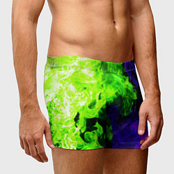Трусы-боксеры мужские Огонь, цвет: 3D-принт — фото 2