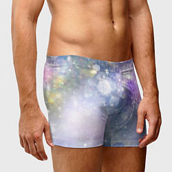 Трусы-боксеры мужские Звездное небо, цвет: 3D-принт — фото 2