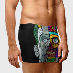 Трусы-боксеры мужские Франкенштейн, цвет: 3D-принт — фото 2