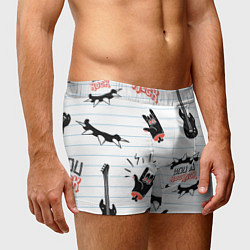Трусы-боксеры мужские Ты рокер, цвет: 3D-принт — фото 2