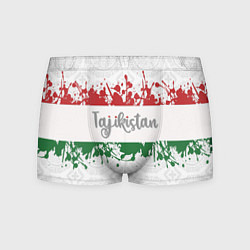 Трусы-боксеры мужские Таджикистан, цвет: 3D-принт