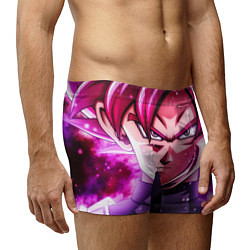 Трусы-боксеры мужские Super Saiyan Rose, цвет: 3D-принт — фото 2