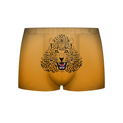 Трусы-боксеры мужские Леопард, цвет: 3D-принт
