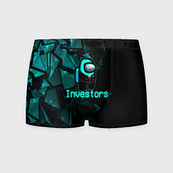 Трусы-боксеры мужские Among Us Investors, цвет: 3D-принт