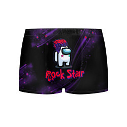 Трусы-боксеры мужские Among Us Rock Star, цвет: 3D-принт