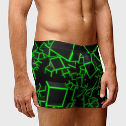 Трусы-боксеры мужские Cyber cube, цвет: 3D-принт — фото 2