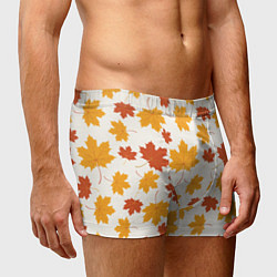 Трусы-боксеры мужские Осень Autumn, цвет: 3D-принт — фото 2