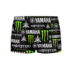 Трусы-боксеры мужские YAMAHA X MONSTER SPORT, цвет: 3D-принт