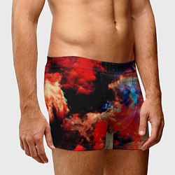 Трусы-боксеры мужские Косический градиент, цвет: 3D-принт — фото 2
