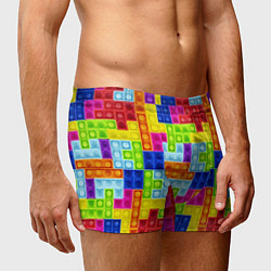 Трусы-боксеры мужские POP IT ПОП ИТ ПАЗЛ, цвет: 3D-принт — фото 2