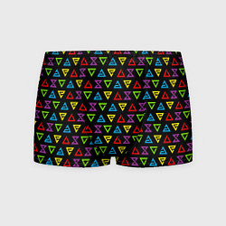 Трусы-боксеры мужские ВЕДЬМАК ЗНАКИ ПАТТЕРН ЦВЕТНОЙ THE WITCHER, цвет: 3D-принт