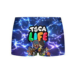 Трусы-боксеры мужские Toca Life, цвет: 3D-принт