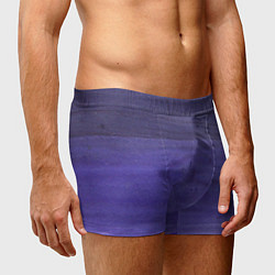 Трусы-боксеры мужские Фиолетовые краски, цвет: 3D-принт — фото 2