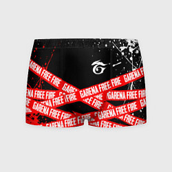 Мужские трусы GARENA FREE FIRE RED OFF LINE STYLE