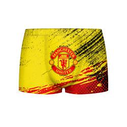 Трусы-боксеры мужские Manchester United Футбольный клуб, цвет: 3D-принт