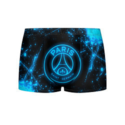 Трусы-боксеры мужские PSG NEON STYLE SPORT ПСГ НЕОН, цвет: 3D-принт