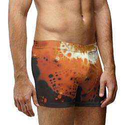 Трусы-боксеры мужские Коллекция Journey Оранжевый взрыв 126-3 2, цвет: 3D-принт — фото 2