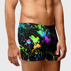 Трусы-боксеры мужские Neon vanguard fashion pattern, цвет: 3D-принт — фото 2