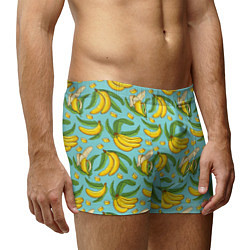 Трусы-боксеры мужские Banana pattern Summer Fashion 2022, цвет: 3D-принт — фото 2