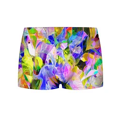 Трусы-боксеры мужские Красочный цветочный узор Весна - Лето 2023 Colorfu, цвет: 3D-принт