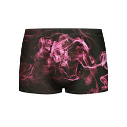 Трусы-боксеры мужские Неоновые пары дыма - Розовый, цвет: 3D-принт