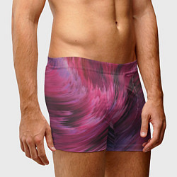 Трусы-боксеры мужские Текстура буря красок, цвет: 3D-принт — фото 2