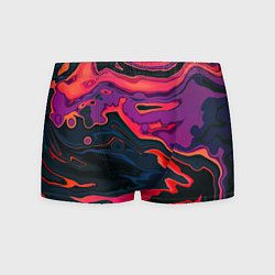 Трусы-боксеры мужские Текстура масляное пятно, цвет: 3D-принт